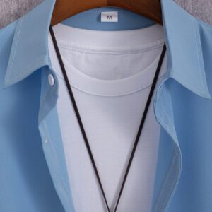 Manfinity Homme Homme 1 pièce Chemise unicolore à bouton