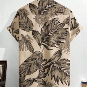 Manfinity RSRT Homme Chemise à imprimé tropical (sans t-shirt)