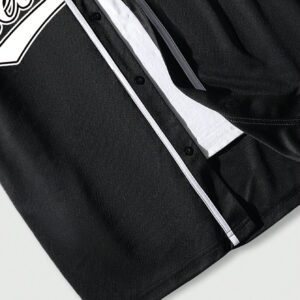 ROMWE Prep Chemise à manches courtes décontractée pour hommes avec logo de ville imprimé