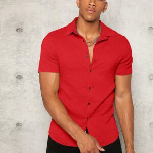 Manfinity Modomio Homme Chemise Unicolore À Bouton