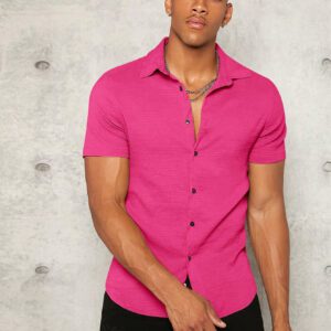 Manfinity Modomio Homme Chemise Unicolore À Bouton