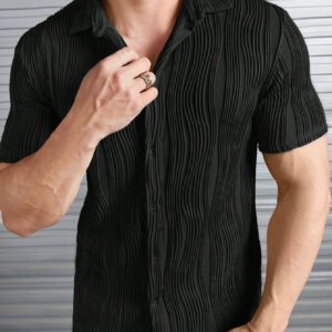 Manfinity Modomio Chemise Homme À Boutons Unis