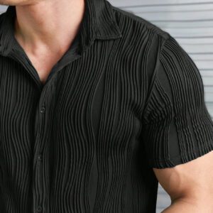Manfinity Modomio Chemise Homme À Boutons Unis