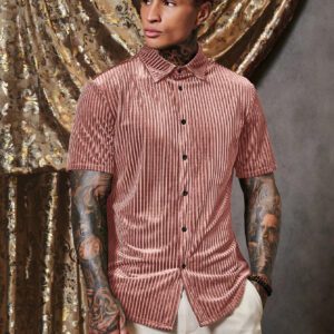 Manfinity NiteLyfe Homme Chemise Unicolore À Bouton