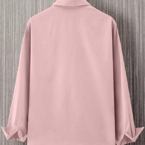 Manfinity Homme Homme Chemise Cerf À Broderie À Bouton (Sans T-Shirt)