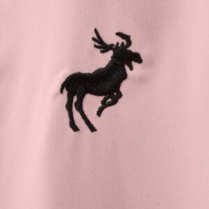 Manfinity Homme Homme Chemise Cerf À Broderie À Bouton (Sans T-Shirt)