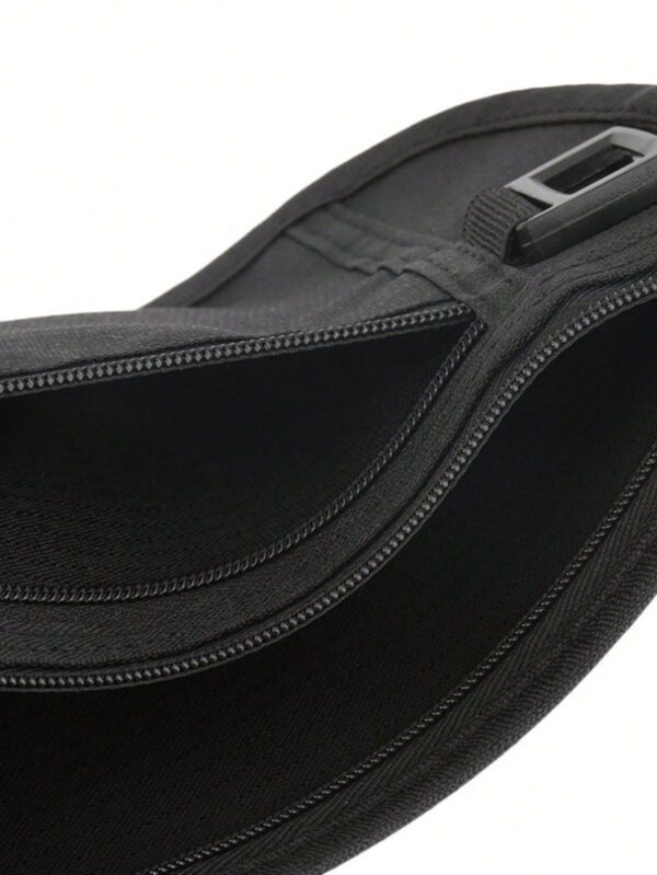 1 pièce Mini sac banane étanche anti-vol invisible. Sac multifonctionnel ultra-fin pour téléphone portable de voyage. Sac pour livres pour le retour à l'école. Sac multifonctionnel pour homme, sac de messager, sac à bandoulière, sac pour motard, sac de randonnée à grande capacité multifonctionnel, sac outdoor portable à la mode et décontracté. Cadeaux pour papa, petit ami, vacances, Noël, Fête des Thanksgiving. – Image 7