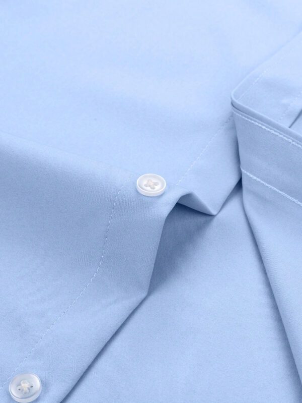 Manfinity Homme Chemise Décontractée À Manches Longues Imprimée Avec Cavalier À Cheval Pour Hommes Au Printemps-été – Image 19