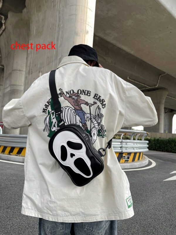 Sac bandoulière en PU avec fermeture à glissière pour le sac bandoulière outdoor, sac d'épaule pour les voyages de vacances, sacs gothiques pour collège, sac fourre-tout multifonctionnel pour actions de grâce, sac de randonnée grande capacité multifonctionnel et portable, sac de sport, sac noir, sacs de voyage Goyard vintage, sacs amusants de Noël, sac latéral, sac Hobo rétro, sacs essentiels de vacances de la Saint-Valentin, sac bandoulière de camping, autocollants pour le retour à l'école, cadeaux de la Saint-Valentin