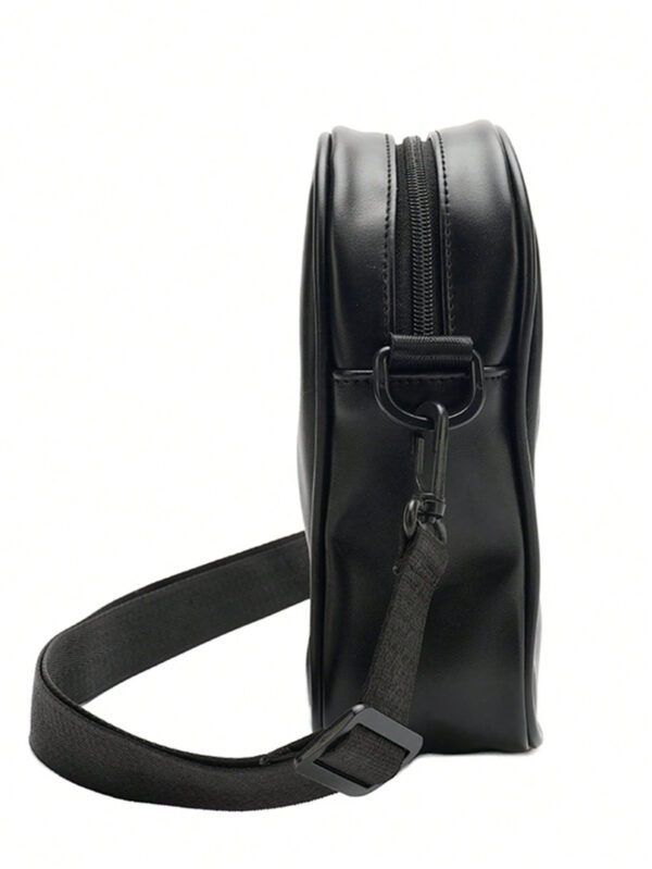 Sac bandoulière en PU avec fermeture à glissière pour le sac bandoulière outdoor, sac d'épaule pour les voyages de vacances, sacs gothiques pour collège, sac fourre-tout multifonctionnel pour actions de grâce, sac de randonnée grande capacité multifonctionnel et portable, sac de sport, sac noir, sacs de voyage Goyard vintage, sacs amusants de Noël, sac latéral, sac Hobo rétro, sacs essentiels de vacances de la Saint-Valentin, sac bandoulière de camping, autocollants pour le retour à l'école, cadeaux de la Saint-Valentin – Image 4