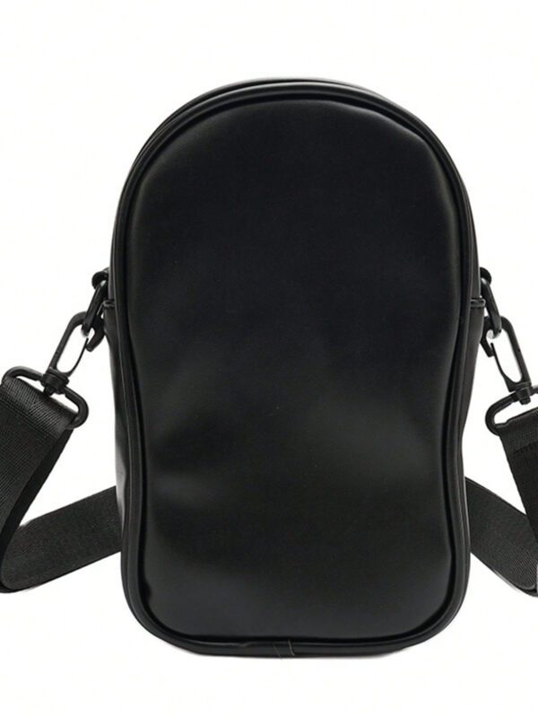 Sac bandoulière en PU avec fermeture à glissière pour le sac bandoulière outdoor, sac d'épaule pour les voyages de vacances, sacs gothiques pour collège, sac fourre-tout multifonctionnel pour actions de grâce, sac de randonnée grande capacité multifonctionnel et portable, sac de sport, sac noir, sacs de voyage Goyard vintage, sacs amusants de Noël, sac latéral, sac Hobo rétro, sacs essentiels de vacances de la Saint-Valentin, sac bandoulière de camping, autocollants pour le retour à l'école, cadeaux de la Saint-Valentin – Image 5