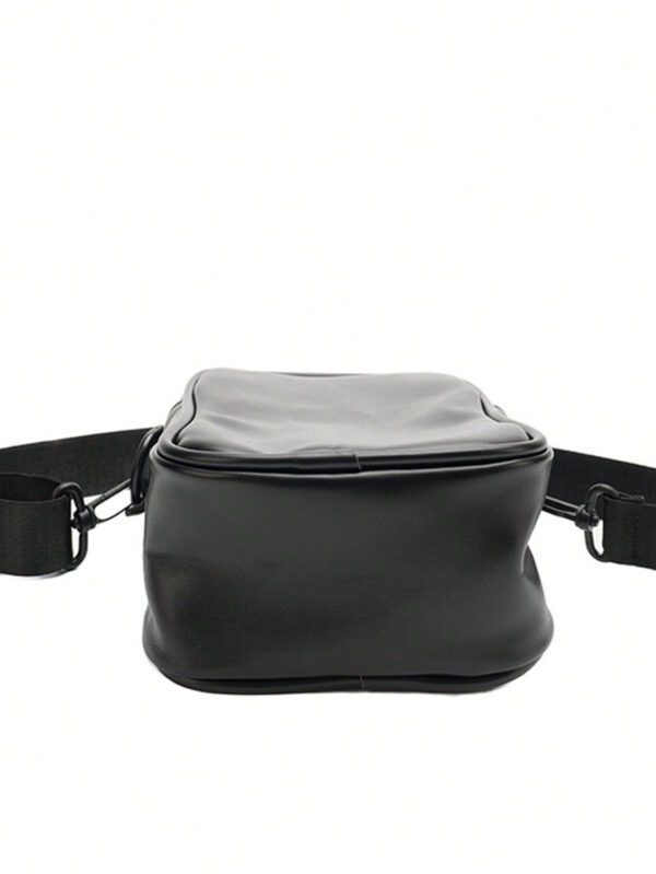 Sac bandoulière en PU avec fermeture à glissière pour le sac bandoulière outdoor, sac d'épaule pour les voyages de vacances, sacs gothiques pour collège, sac fourre-tout multifonctionnel pour actions de grâce, sac de randonnée grande capacité multifonctionnel et portable, sac de sport, sac noir, sacs de voyage Goyard vintage, sacs amusants de Noël, sac latéral, sac Hobo rétro, sacs essentiels de vacances de la Saint-Valentin, sac bandoulière de camping, autocollants pour le retour à l'école, cadeaux de la Saint-Valentin – Image 6