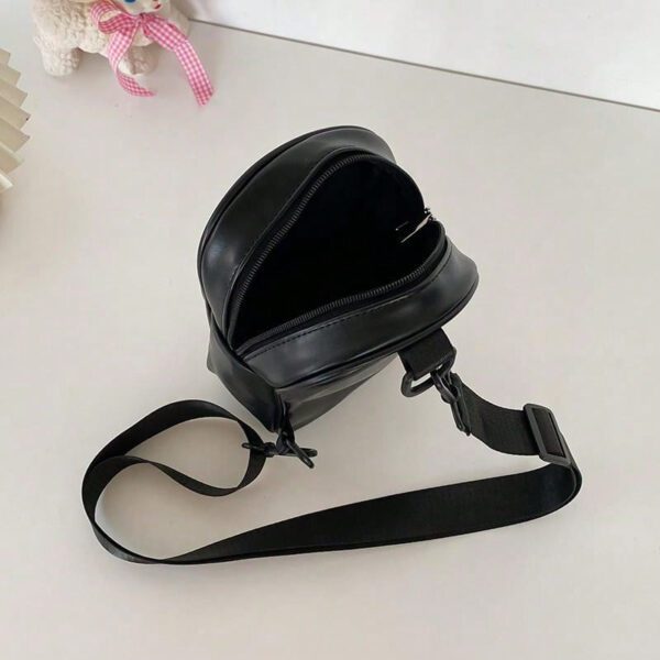 Sac bandoulière en PU avec fermeture à glissière pour le sac bandoulière outdoor, sac d'épaule pour les voyages de vacances, sacs gothiques pour collège, sac fourre-tout multifonctionnel pour actions de grâce, sac de randonnée grande capacité multifonctionnel et portable, sac de sport, sac noir, sacs de voyage Goyard vintage, sacs amusants de Noël, sac latéral, sac Hobo rétro, sacs essentiels de vacances de la Saint-Valentin, sac bandoulière de camping, autocollants pour le retour à l'école, cadeaux de la Saint-Valentin – Image 12