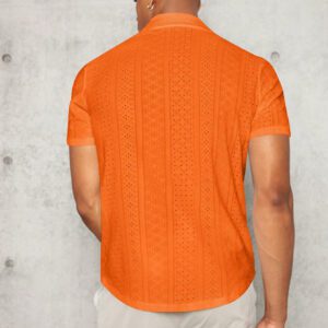 Manfinity Modomio Chemise À Boutons À Manches Courtes Pour Hommes