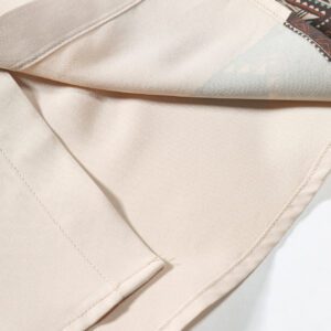 Manfinity Homme Chemise à manches courtes décontractée pour homme avec impression graphique géométrique colorée, sans t-shirt, pour cadeau de petit ami