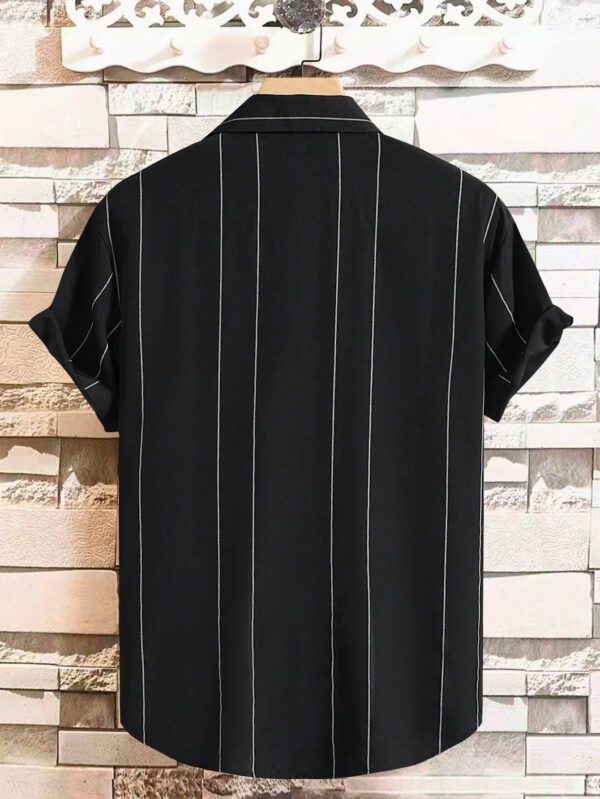 Manfinity Homme Chemise À Rayures (Sans T-Shirt) – Image 3