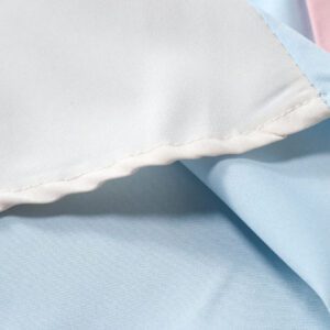 Manfinity Hypemode Chemise casual à manches courtes pour hommes, col rond, coupe large et blocs de couleurs pour l'été