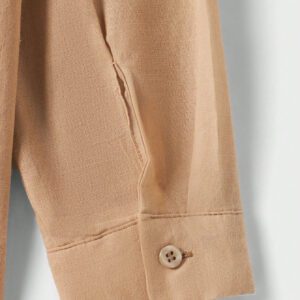 Homme Chemise Unicolore À Bouton