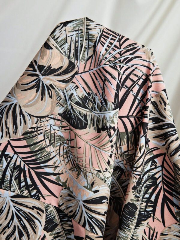 Manfinity ModaGents Chemise décontractée pour hommes à col brodé tissé, convient pour l'été – Image 5