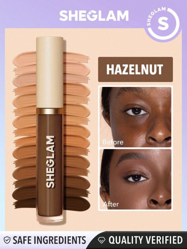 SHEGLAM Anti-Cernes Couvrance ComplèTe 12H-Comme Par Magie     NoëL Cadeau De NoëL Hiver Thanksgiving DéCoration De NoëL Maquillage FÊTe Plage Voyage Vacances Rose Y561K Saint-Valentin DéCor Amour Cadeau Hiver Maquillage FÊTe Plage Voyage Vacances Rose Y2K Promos Offres Camping ExtéRieur PréSent Rose Mode Fille Nouvelle AnnéE CosméTique Cosplayer Meilleur Voyage FêTes Couleur Fantaisie Campus éCole Charme Ambiance Cny Nouvel An Chinois – Image 2