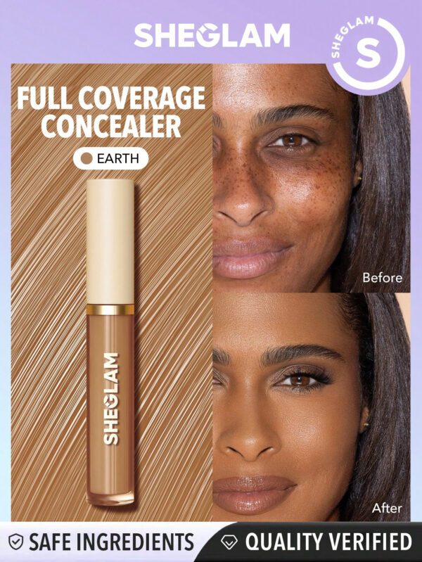 SHEGLAM Anti-Cernes Couvrance ComplèTe 12H-Comme Par Magie     NoëL Cadeau De NoëL Hiver Thanksgiving DéCoration De NoëL Maquillage FÊTe Plage Voyage Vacances Rose Y561K Saint-Valentin DéCor Amour Cadeau Hiver Maquillage FÊTe Plage Voyage Vacances Rose Y2K Promos Offres Camping ExtéRieur PréSent Rose Mode Fille Nouvelle AnnéE CosméTique Cosplayer Meilleur Voyage FêTes Couleur Fantaisie Campus éCole Charme Ambiance Cny Nouvel An Chinois – Image 3
