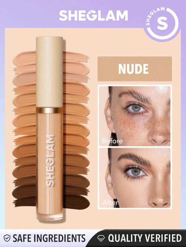 SHEGLAM Anti-Cernes Couvrance ComplèTe 12H-Comme Par Magie     NoëL Cadeau De NoëL Hiver Thanksgiving DéCoration De NoëL Maquillage FÊTe Plage Voyage Vacances Rose Y561K Saint-Valentin DéCor Amour Cadeau Hiver Maquillage FÊTe Plage Voyage Vacances Rose Y2K Promos Offres Camping ExtéRieur PréSent Rose Mode Fille Nouvelle AnnéE CosméTique Cosplayer Meilleur Voyage FêTes Couleur Fantaisie Campus éCole Charme Ambiance Cny Nouvel An Chinois – Image 7