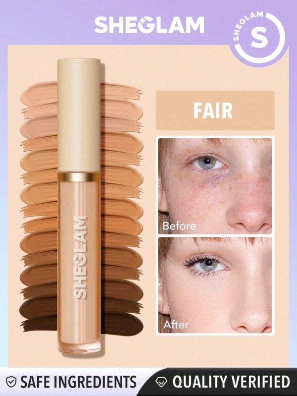 SHEGLAM Anti-Cernes Couvrance ComplèTe 12H-Comme Par Magie     NoëL Cadeau De NoëL Hiver Thanksgiving DéCoration De NoëL Maquillage FÊTe Plage Voyage Vacances Rose Y561K Saint-Valentin DéCor Amour Cadeau Hiver Maquillage FÊTe Plage Voyage Vacances Rose Y2K Promos Offres Camping ExtéRieur PréSent Rose Mode Fille Nouvelle AnnéE CosméTique Cosplayer Meilleur Voyage FêTes Couleur Fantaisie Campus éCole Charme Ambiance Cny Nouvel An Chinois – Image 10