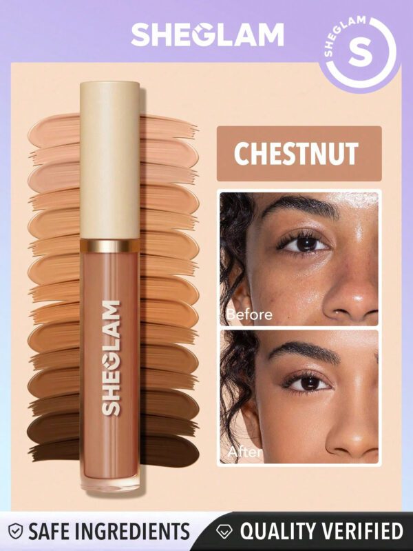 SHEGLAM Anti-Cernes Couvrance ComplèTe 12H-Comme Par Magie     NoëL Cadeau De NoëL Hiver Thanksgiving DéCoration De NoëL Maquillage FÊTe Plage Voyage Vacances Rose Y561K Saint-Valentin DéCor Amour Cadeau Hiver Maquillage FÊTe Plage Voyage Vacances Rose Y2K Promos Offres Camping ExtéRieur PréSent Rose Mode Fille Nouvelle AnnéE CosméTique Cosplayer Meilleur Voyage FêTes Couleur Fantaisie Campus éCole Charme Ambiance Cny Nouvel An Chinois – Image 11