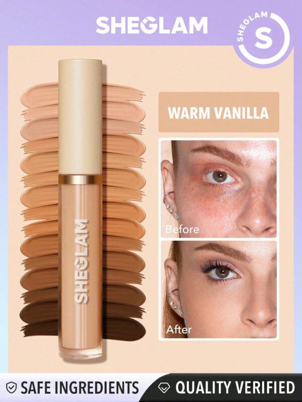 SHEGLAM Anti-Cernes Couvrance ComplèTe 12H-Comme Par Magie     NoëL Cadeau De NoëL Hiver Thanksgiving DéCoration De NoëL Maquillage FÊTe Plage Voyage Vacances Rose Y561K Saint-Valentin DéCor Amour Cadeau Hiver Maquillage FÊTe Plage Voyage Vacances Rose Y2K Promos Offres Camping ExtéRieur PréSent Rose Mode Fille Nouvelle AnnéE CosméTique Cosplayer Meilleur Voyage FêTes Couleur Fantaisie Campus éCole Charme Ambiance Cny Nouvel An Chinois – Image 12