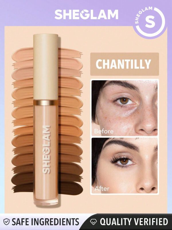 SHEGLAM Anti-Cernes Couvrance ComplèTe 12H-Comme Par Magie     NoëL Cadeau De NoëL Hiver Thanksgiving DéCoration De NoëL Maquillage FÊTe Plage Voyage Vacances Rose Y561K Saint-Valentin DéCor Amour Cadeau Hiver Maquillage FÊTe Plage Voyage Vacances Rose Y2K Promos Offres Camping ExtéRieur PréSent Rose Mode Fille Nouvelle AnnéE CosméTique Cosplayer Meilleur Voyage FêTes Couleur Fantaisie Campus éCole Charme Ambiance Cny Nouvel An Chinois – Image 14