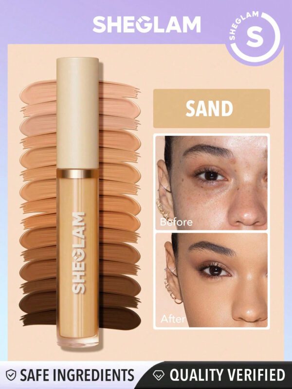SHEGLAM Anti-Cernes Couvrance ComplèTe 12H-Comme Par Magie     NoëL Cadeau De NoëL Hiver Thanksgiving DéCoration De NoëL Maquillage FÊTe Plage Voyage Vacances Rose Y561K Saint-Valentin DéCor Amour Cadeau Hiver Maquillage FÊTe Plage Voyage Vacances Rose Y2K Promos Offres Camping ExtéRieur PréSent Rose Mode Fille Nouvelle AnnéE CosméTique Cosplayer Meilleur Voyage FêTes Couleur Fantaisie Campus éCole Charme Ambiance Cny Nouvel An Chinois – Image 15