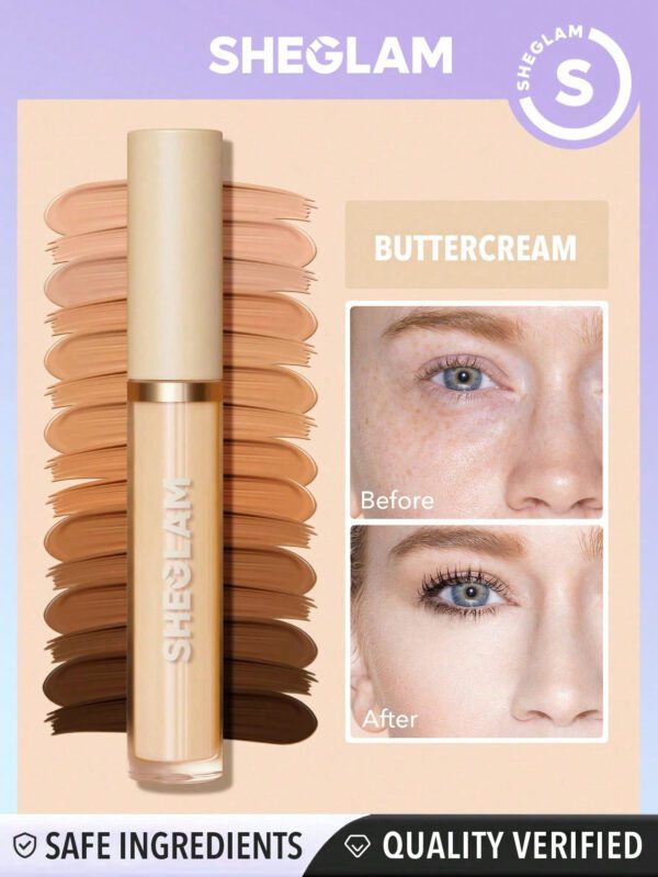 SHEGLAM Anti-Cernes Couvrance ComplèTe 12H-Comme Par Magie     NoëL Cadeau De NoëL Hiver Thanksgiving DéCoration De NoëL Maquillage FÊTe Plage Voyage Vacances Rose Y561K Saint-Valentin DéCor Amour Cadeau Hiver Maquillage FÊTe Plage Voyage Vacances Rose Y2K Promos Offres Camping ExtéRieur PréSent Rose Mode Fille Nouvelle AnnéE CosméTique Cosplayer Meilleur Voyage FêTes Couleur Fantaisie Campus éCole Charme Ambiance Cny Nouvel An Chinois – Image 18