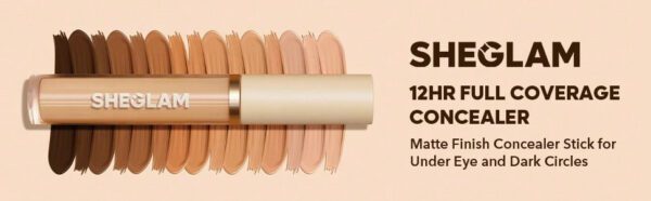 SHEGLAM Anti-Cernes Couvrance ComplèTe 12H-Comme Par Magie     NoëL Cadeau De NoëL Hiver Thanksgiving DéCoration De NoëL Maquillage FÊTe Plage Voyage Vacances Rose Y561K Saint-Valentin DéCor Amour Cadeau Hiver Maquillage FÊTe Plage Voyage Vacances Rose Y2K Promos Offres Camping ExtéRieur PréSent Rose Mode Fille Nouvelle AnnéE CosméTique Cosplayer Meilleur Voyage FêTes Couleur Fantaisie Campus éCole Charme Ambiance Cny Nouvel An Chinois – Image 31