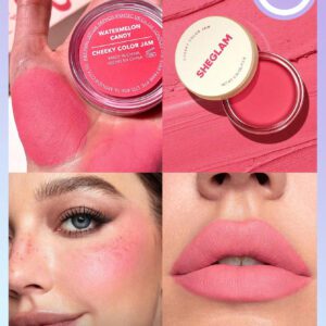 SHEGLAM Effronté Couleur 6 Nuances Multi-Usage Blush CrèMe CrèMe À LèVres Mat Haut Pigmenté Naturel Blush Poudre Maquillage Du Visage     NoëL Cadeau De NoëL Hiver Thanksgiving DéCoration De NoëL Maquillage FÊTe Plage Voyage Vacances Rose Y1209K Saint-Valentin DéCor Amour Cadeau Hiver Maquillage FÊTe Plage Voyage Vacances Rose Y2K Promos Offres Camping ExtéRieur PréSent Rose Mode Fille Nouvelle AnnéE CosméTique Cosplayer Meilleur Voyage FêTes Couleur Fantaisie Campus éCole Charme Ambiance Cny Nouvel An Chinois