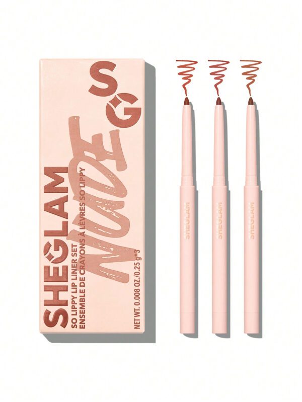 SHEGLAM Set De Liner So Lippy- Au Naturel     NoëL Cadeau De NoëL Hiver Thanksgiving DéCoration De NoëL Maquillage FÊTe Plage Voyage Vacances Rose Y1267K Saint-Valentin DéCor Amour Cadeau Hiver Maquillage FÊTe Plage Voyage Vacances Rose Y2K Promos Offres Camping ExtéRieur PréSent Rose Mode Fille Nouvelle AnnéE CosméTique Cosplayer Meilleur Voyage FêTes Couleur Fantaisie Campus éCole Charme Ambiance Cny Nouvel An Chinois – Image 14