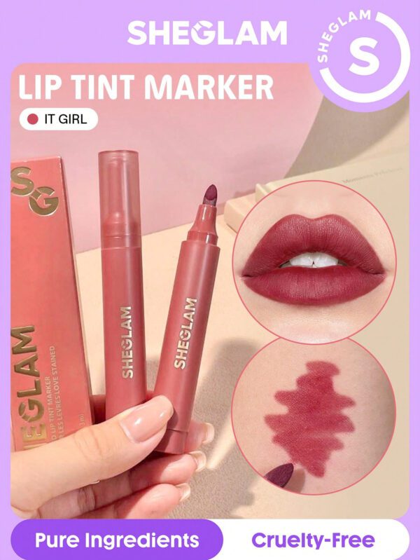 SHEGLAM Lip Tint Pour Les LèVres Love Stained-Pure Love     NoëL Cadeau De NoëL Hiver Thanksgiving DéCoration De NoëL Maquillage FÊTe Plage Voyage Vacances Rose Y1291K Saint-Valentin DéCor Amour Cadeau Hiver Maquillage FÊTe Plage Voyage Vacances Rose Y2K Promos Offres Camping ExtéRieur PréSent Rose Mode Fille Nouvelle AnnéE CosméTique Cosplayer Meilleur Voyage FêTes Couleur Fantaisie Campus éCole Charme Ambiance Cny Nouvel An Chinois – Image 3
