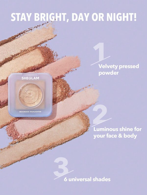 SHEGLAM Highlighter Moonside-Constellation Glow     NoëL Cadeau De NoëL Hiver Thanksgiving DéCoration De NoëL Maquillage FÊTe Plage Voyage Vacances Rose Y516K Saint-Valentin DéCor Amour Cadeau Hiver Maquillage FÊTe Plage Voyage Vacances Rose Y2K Promos Offres Camping ExtéRieur PréSent Rose Mode Fille Nouvelle AnnéE CosméTique Cosplayer Meilleur Voyage FêTes Couleur Fantaisie Campus éCole Charme Ambiance Cny Nouvel An Chinois – Image 11
