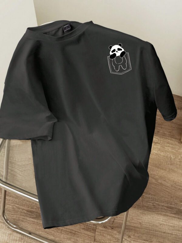 Manfinity Hypemode T-shirt à manches courtes pour homme, coupe régulière, avec étiquette de taille en tricot rose foncé – Image 19