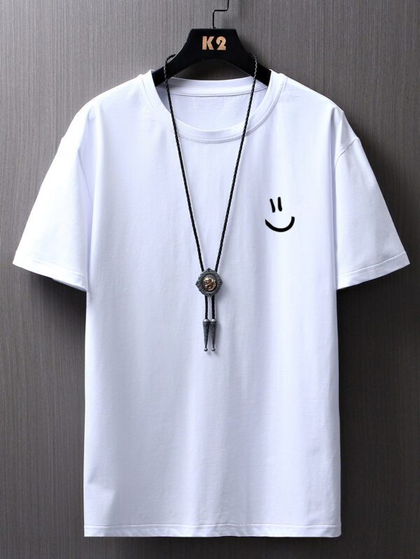 Manfinity Hypemode Homme T-shirt Imprimé Expression – Image 3