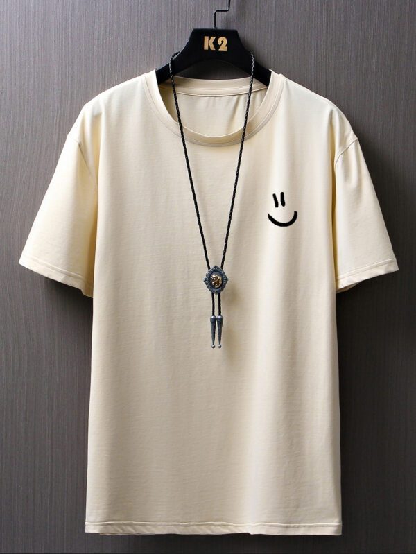 Manfinity Hypemode Homme T-shirt Imprimé Expression – Image 4