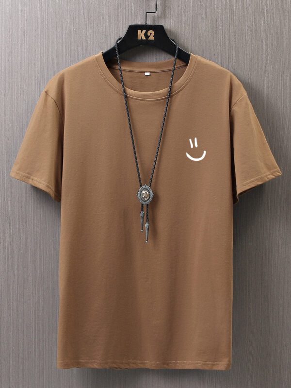 Manfinity Hypemode Homme T-shirt Imprimé Expression – Image 5