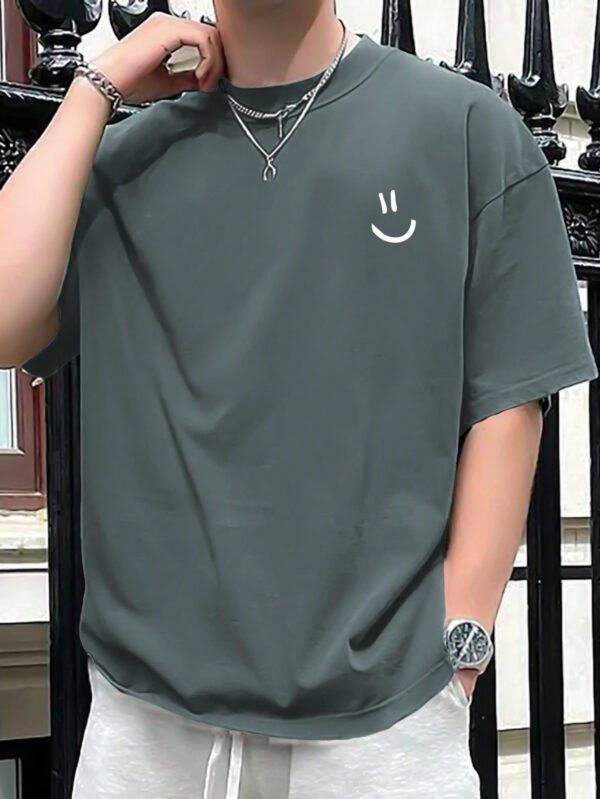 Manfinity Hypemode Homme T-shirt Imprimé Expression – Image 10