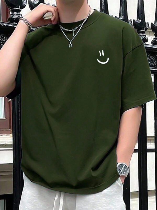 Manfinity Hypemode Homme T-shirt Imprimé Expression – Image 17