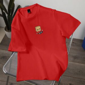 Manfinity Hypemode T-shirt décontracté à col rond, manches courtes avec imprimé de dessin animé mignon pour homme en été. Cadeau pour le petit ami, pour sortir