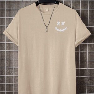 Manfinity UrbanChill Homme T-shirt Imprimé Expression