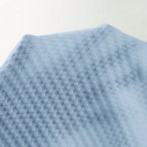 Manfinity Modomio T-shirt à col ras du cou à maille gaufre ample pour homme, unicolore