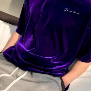 Manfinity Hypemode T-shirt À Lettre Imprimée En Molleton Pour Homme