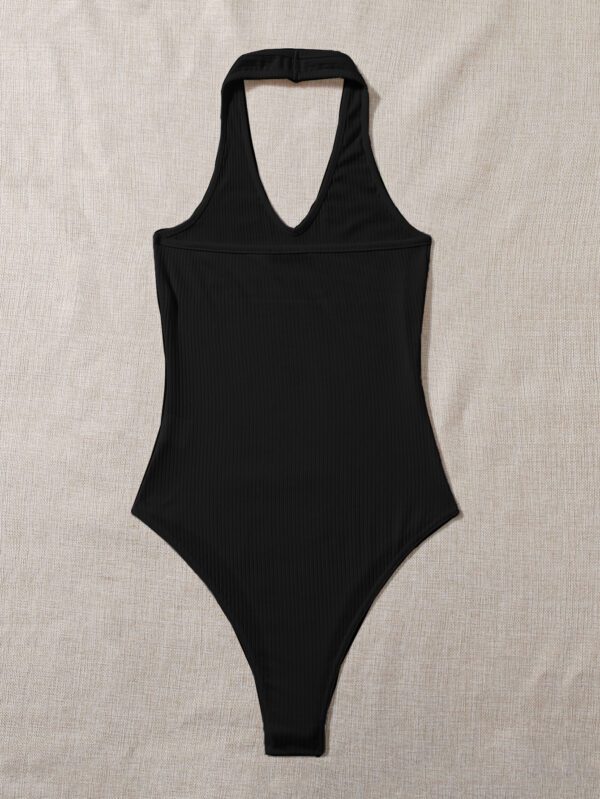 SHEIN EZwear Body côtelé unicolore – Image 5