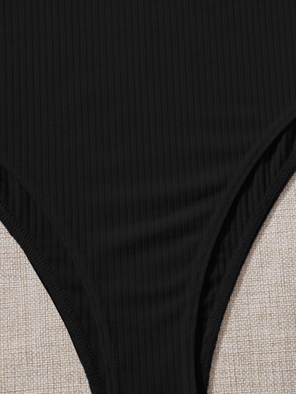 SHEIN EZwear Body côtelé unicolore – Image 6