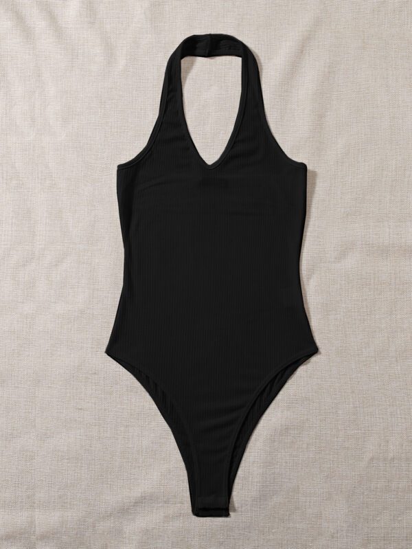 SHEIN EZwear Body côtelé unicolore – Image 7
